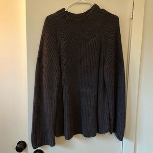 Toteme High Neck Linen Blend sweater